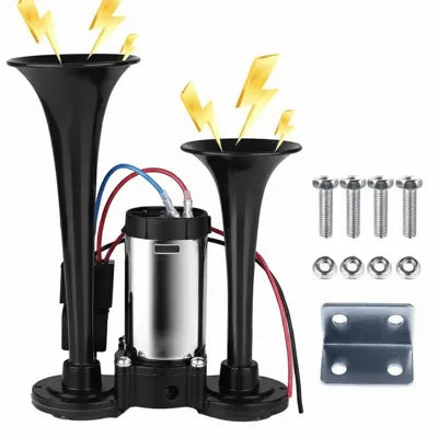 600DB Dual-Tone Metal Car Horn