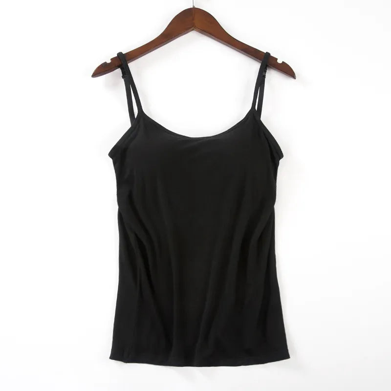 🔥Tank With Built-In Bra