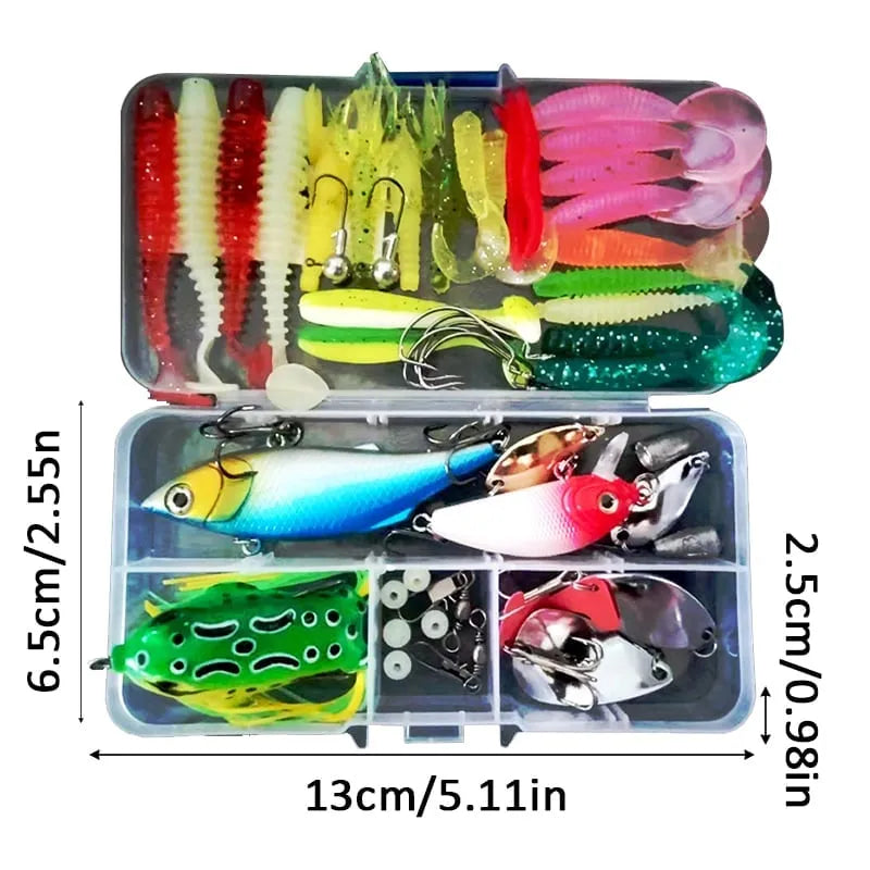 Lure Fishing Kit (Artificial Baits)