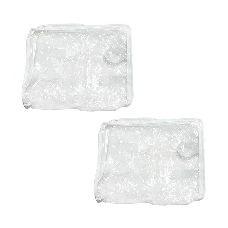 Large Clear Thick Plastic Storage Bag with a zipper