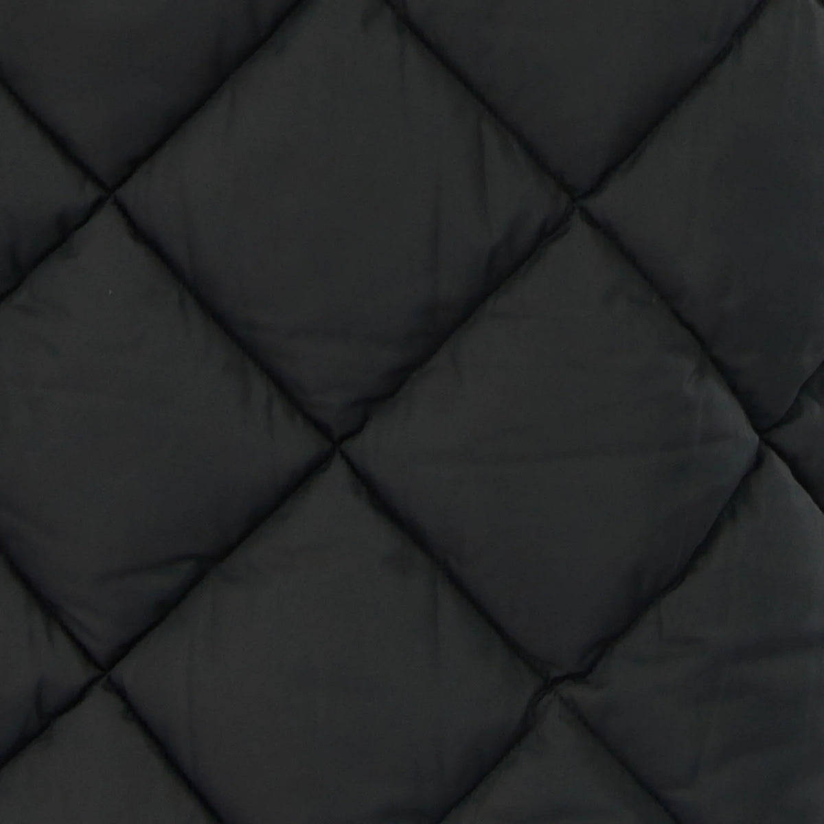 Valette Quilted Jacket - BLACK CROMPTON ONYX