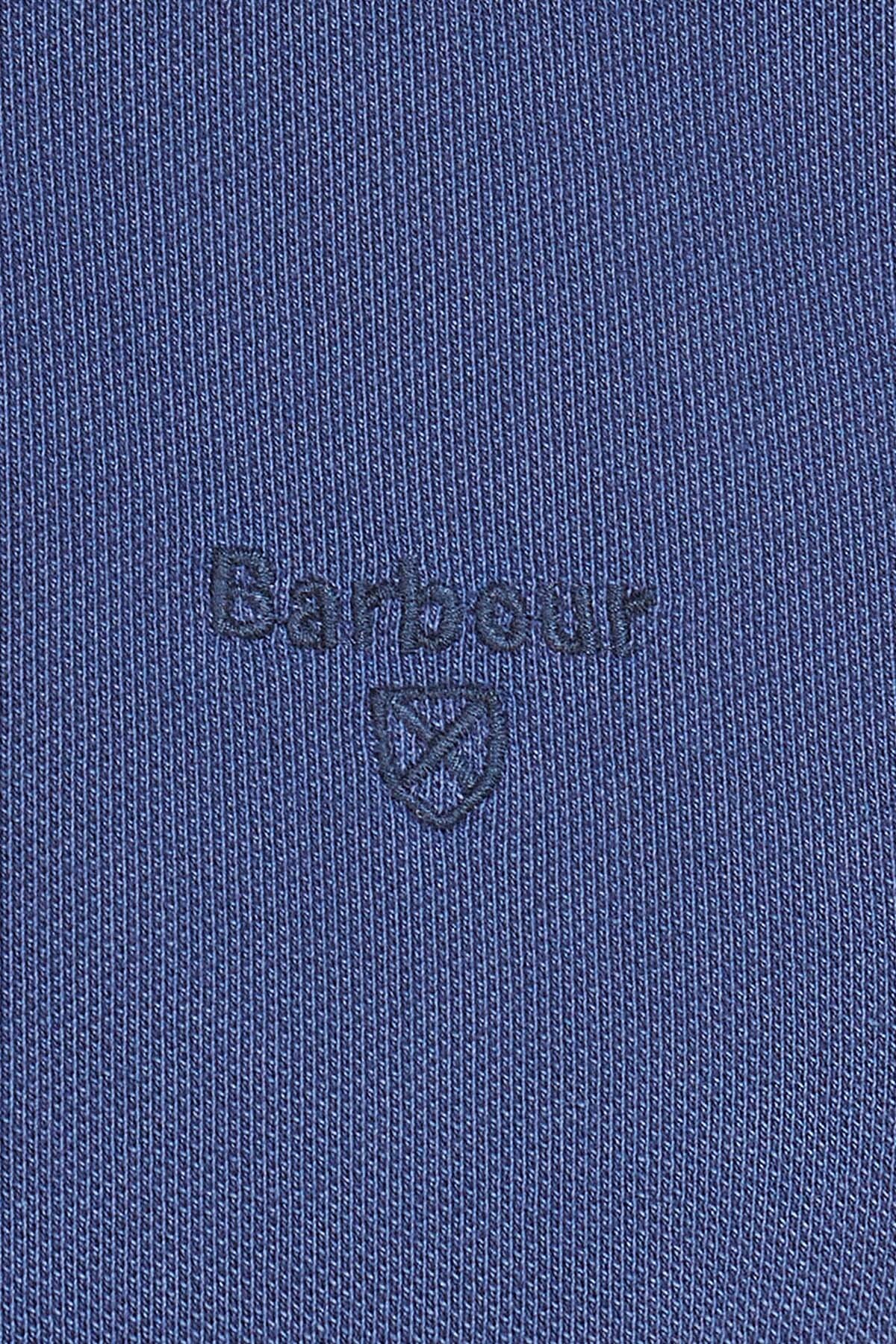 Washed-Out Sports Polo Shirt - NAVY