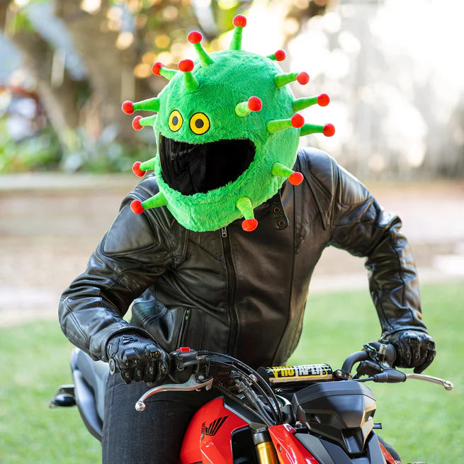 Motorcycle Helmet Cover - Virus