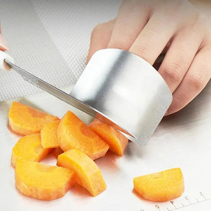 🎁 Kitchen Tool Aid Stainless Steel Finger Guard
