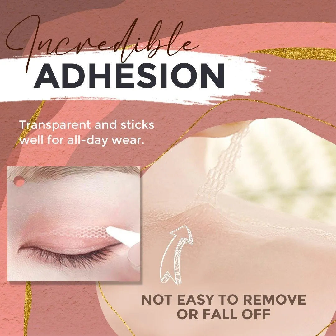 🔥GLUE-FREE INVISIBLE DOUBLE EYELID STICKER(120 STRIPS / PACK)