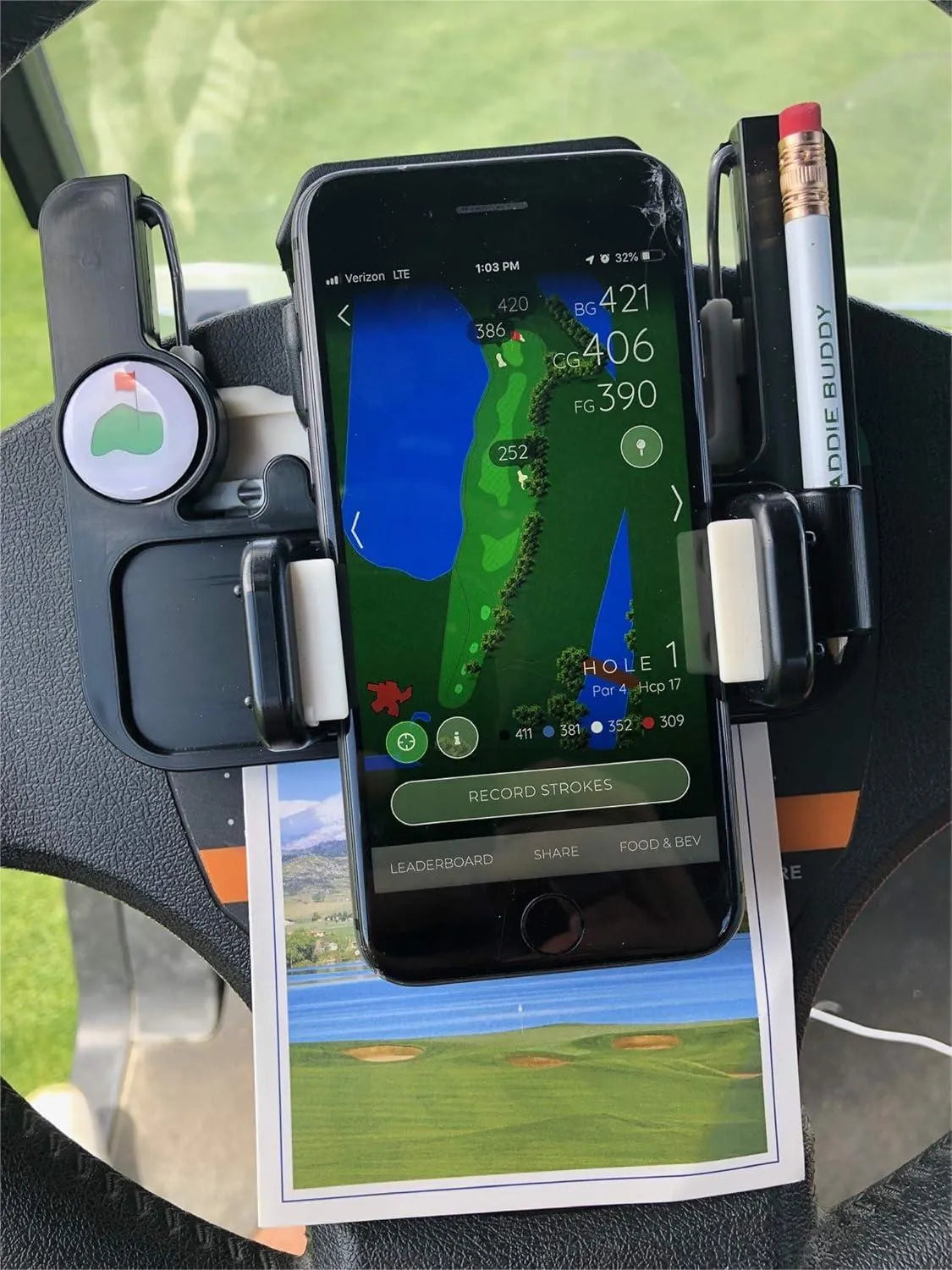 🔥Hot Sale ⛳ - Golf cart steering wheel phone holder