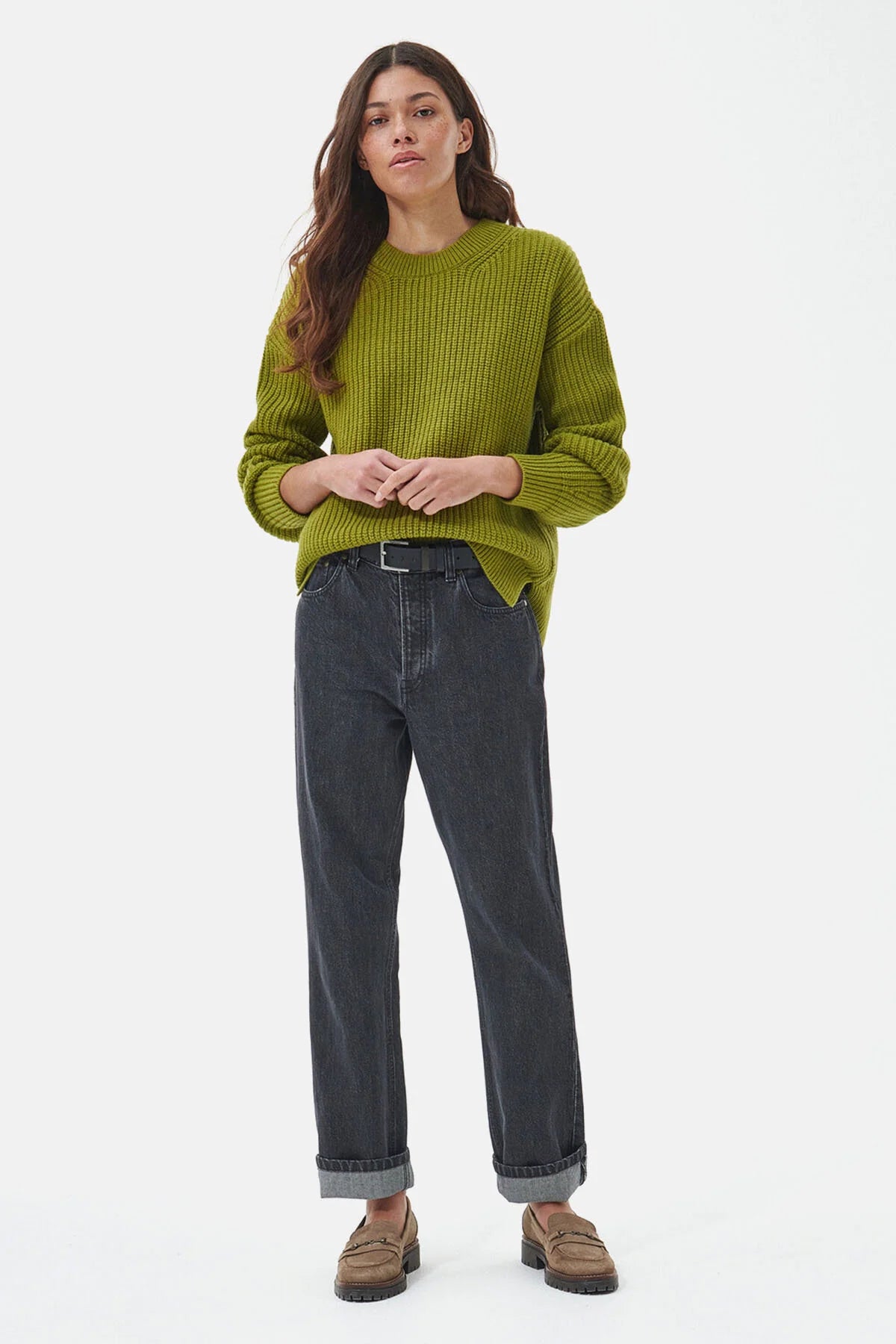 Horizon Knitted Jumper - MEADOW