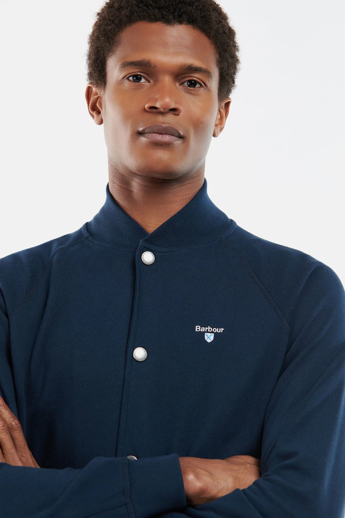 Whitewell Button Cardigan - NAVY