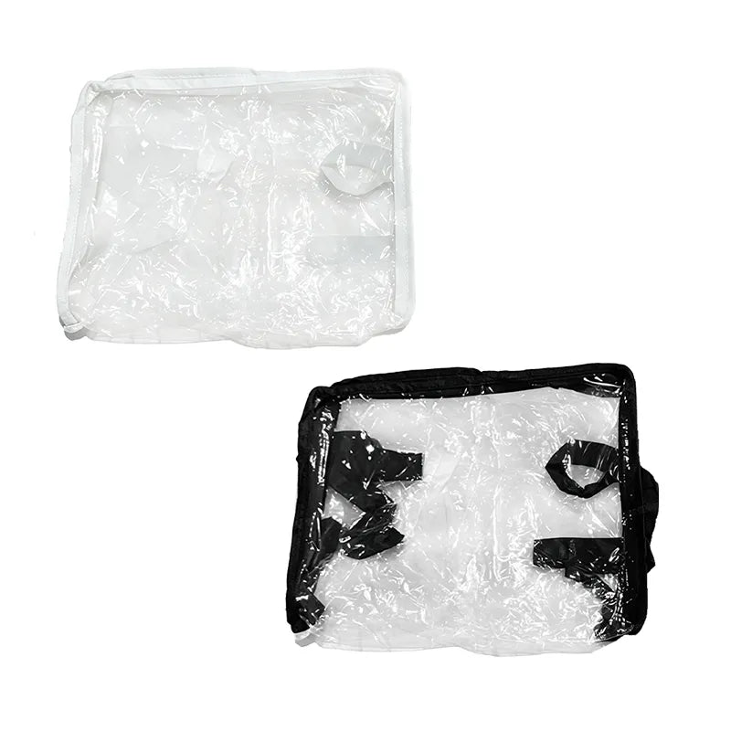 Large Clear Thick Plastic Storage Bag with a zipper