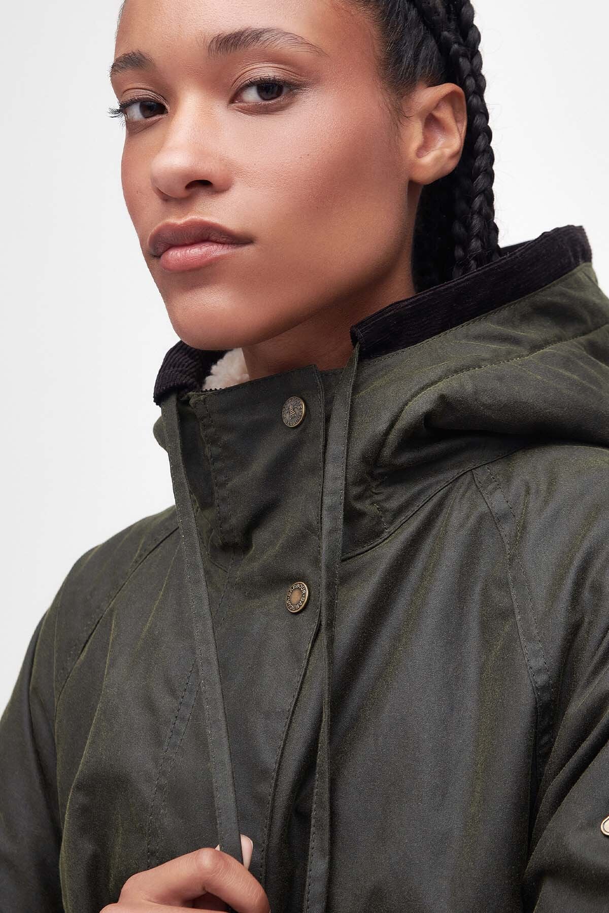 Colworth Wax Jacket - ARCHIVE OLIVE//COFFE