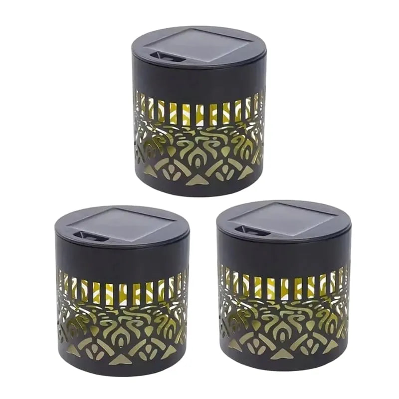 Solar Mandala Projector Wall Light