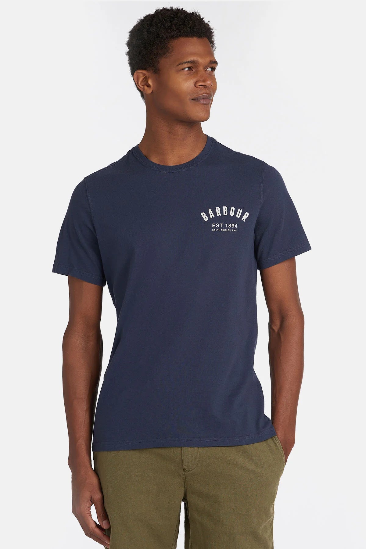 Casual Cotton T-shirt - NEW NAVY
