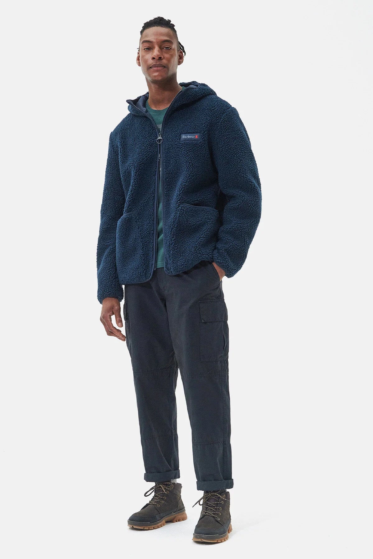 Emble Fleece - NAVY