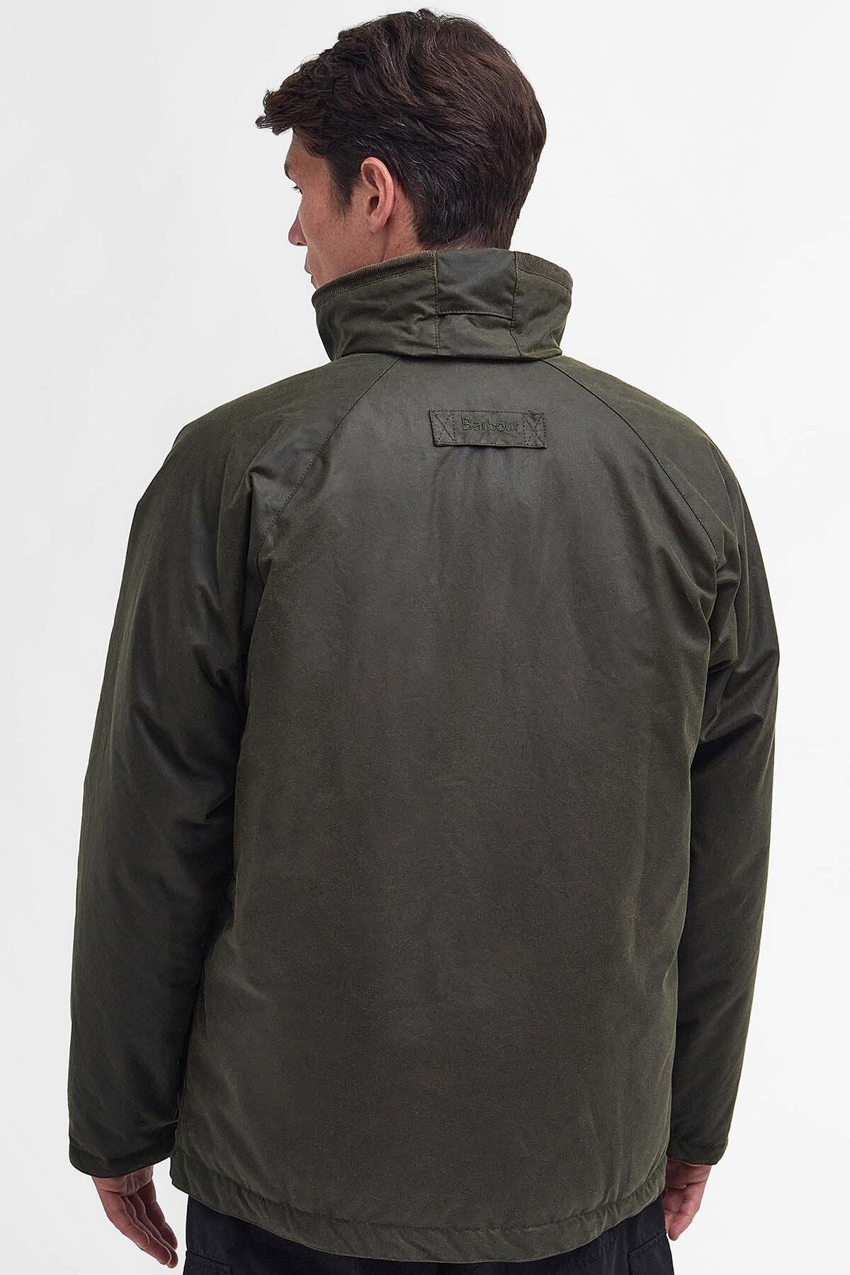 Saltburn Wax Jacket - ARCHIVE OLIVE