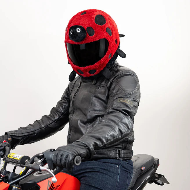 Motorcycle Helmet Cover - Ladybug