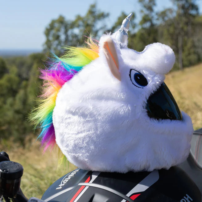 Motorcycle Helmet Cover - Unicorn