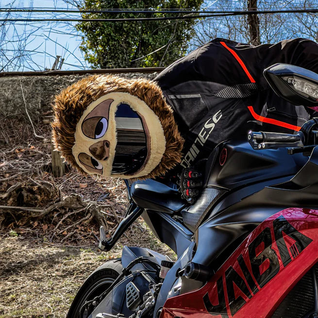 Motorcycle Helmet Cover - Sloth