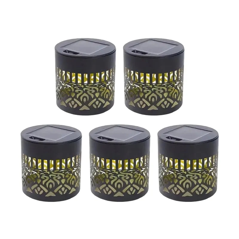 Solar Mandala Projector Wall Light
