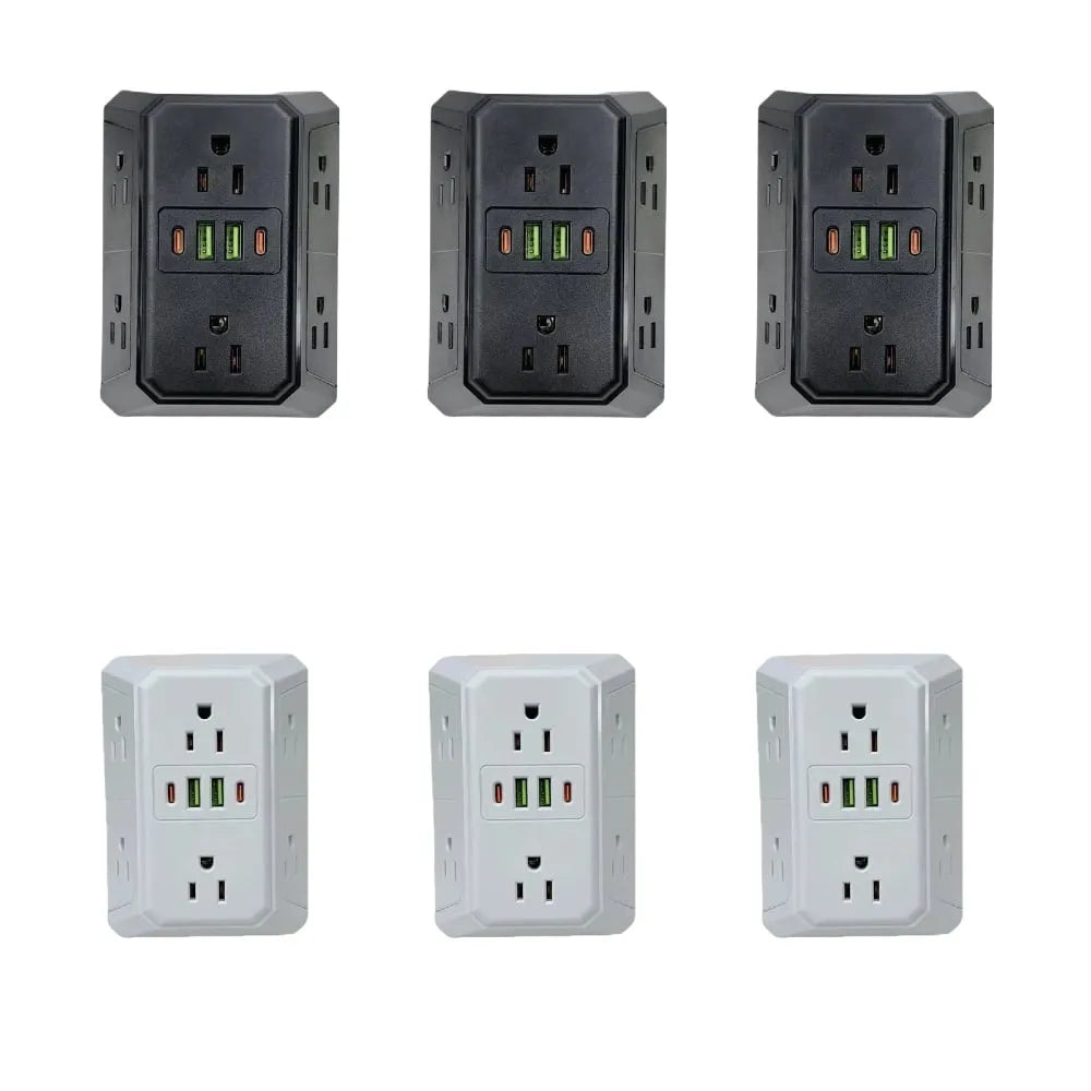🔌Multi Plug 6-Outlet Extender