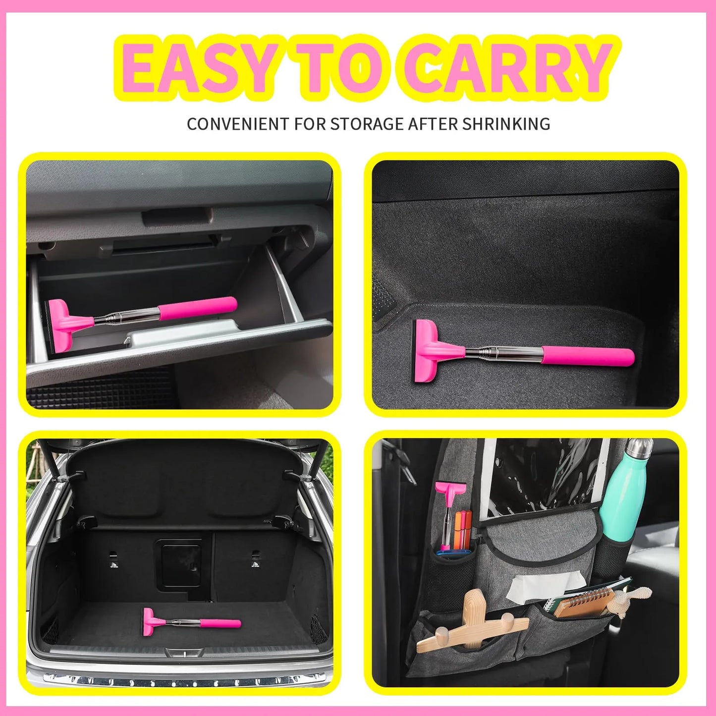 Retractable Car Rear View Wiper