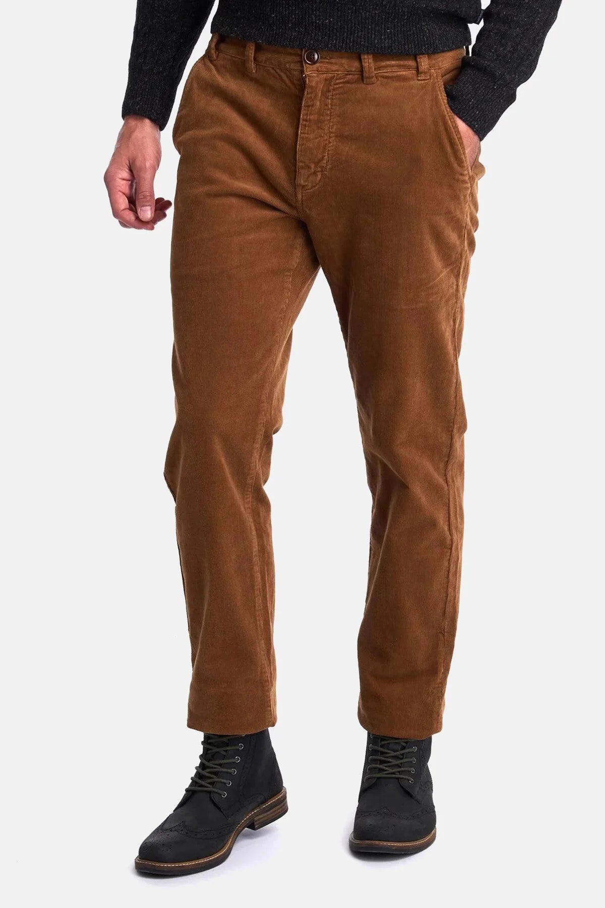 Neuston Stretch Cord Trouser - DK HONEY