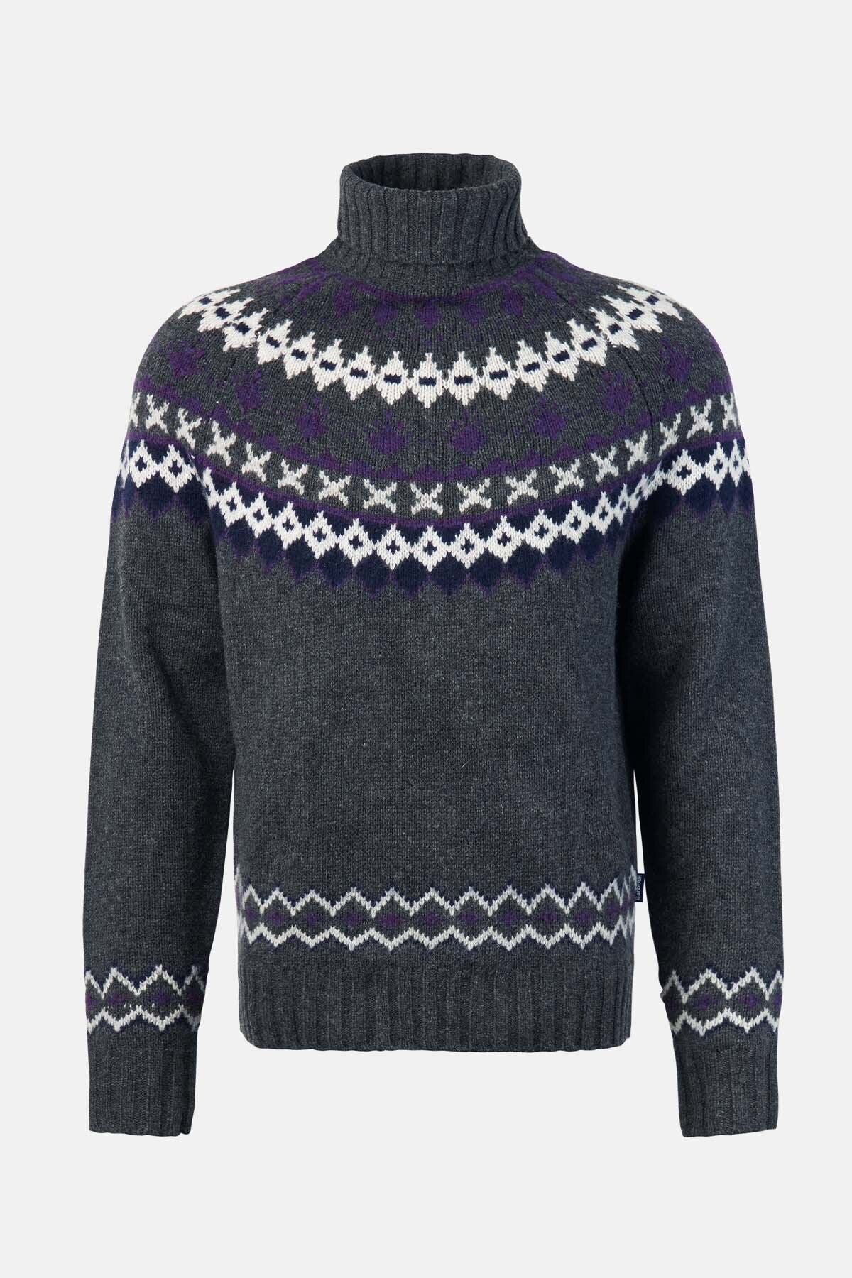 Roose Roll-Neck Jumper - ASPHALT