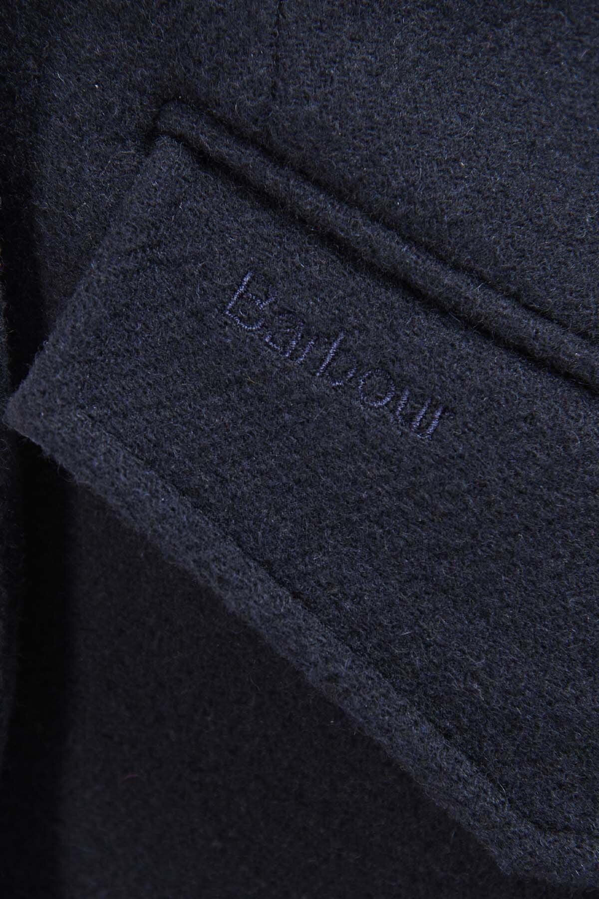 Inverraray Wool Coat - NAVY