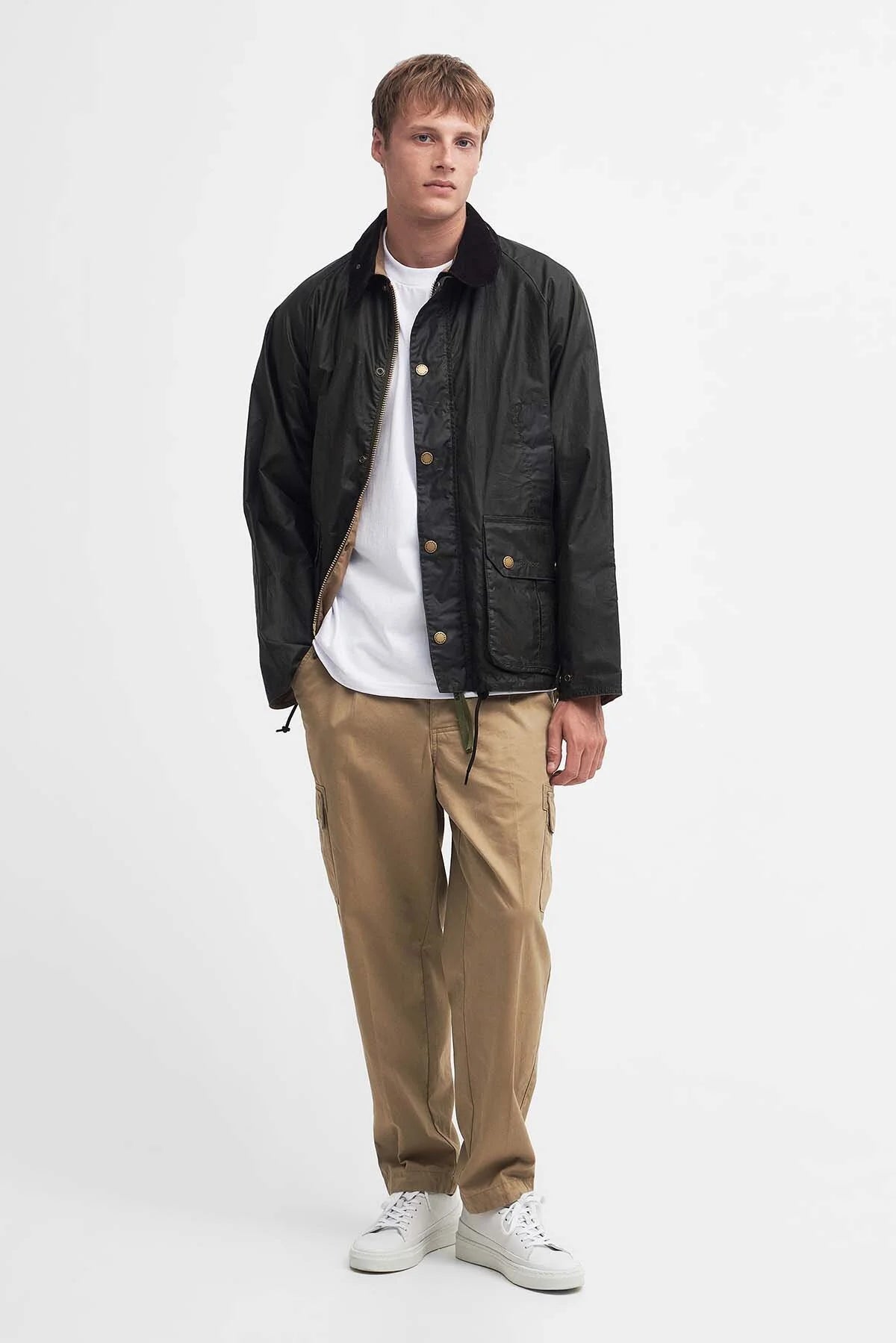 Deck Waxed Jacket - ARCHIVE OLIVE