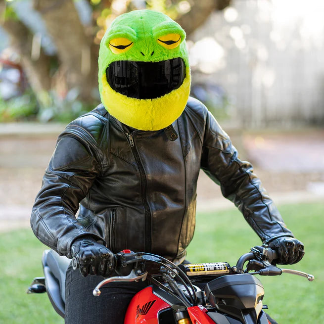 Motorcycle Helmet Cover - Frog