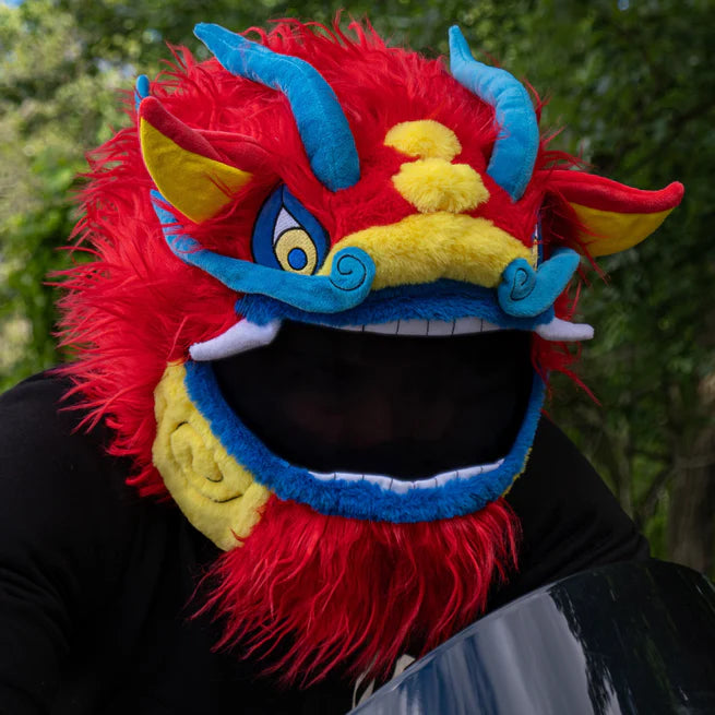 Motorcycle Helmet Cover - Chinese Dragon