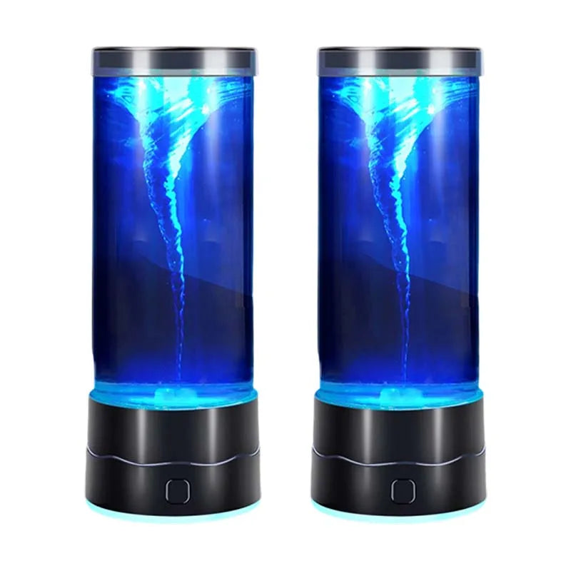 Spinning Vortex LED Ambient Night Lamp