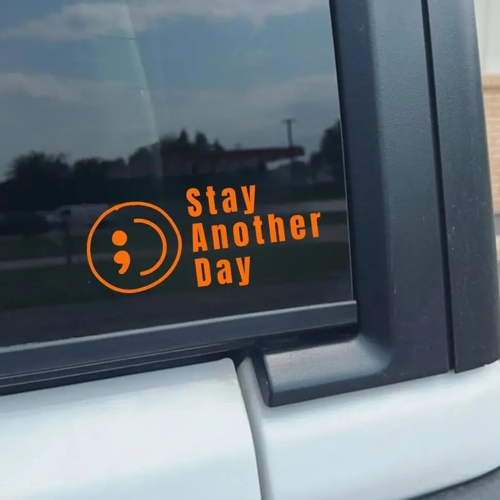 SAD Mental Health Awareness Car Decal(5pcs)