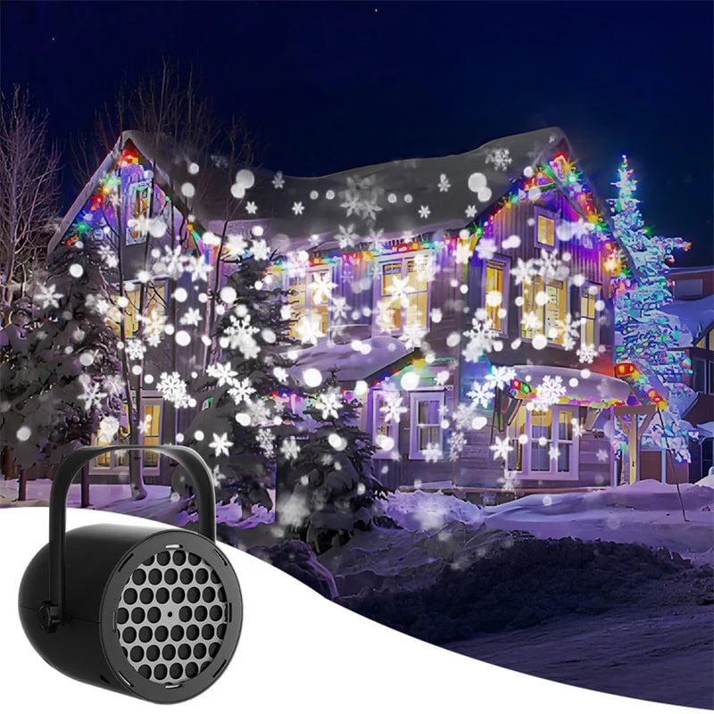 🎁2026 New Arrivals 49% OFF💥16-Pattern USB Christmas Projector Light – high-definition projection, USB powered & adjustable angle🎅🌟