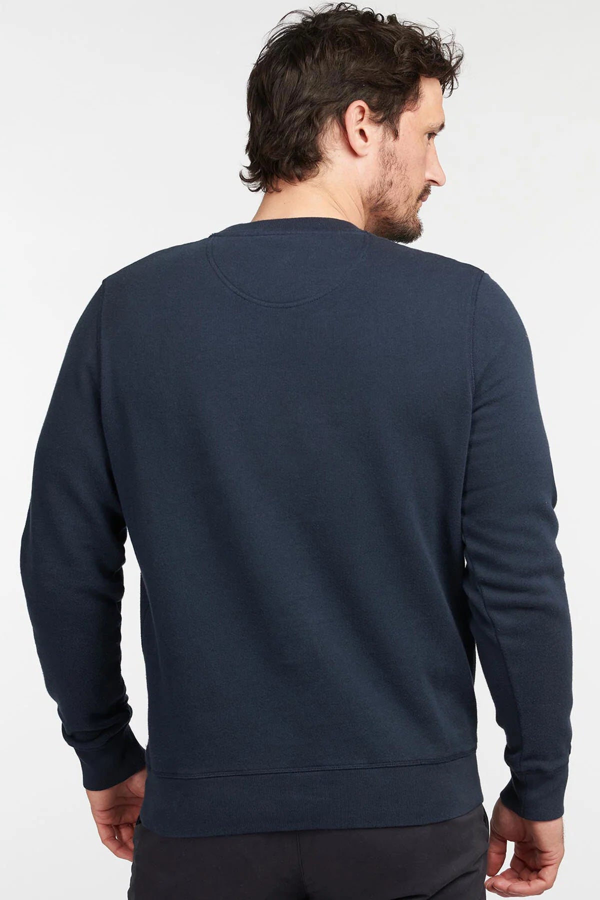 Prep Logo Crew Sweatshirt - NAVY
