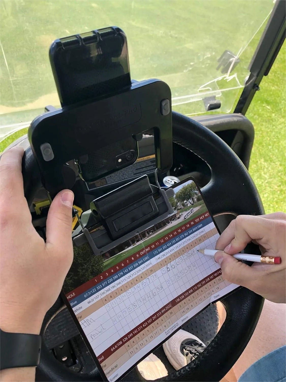🔥Hot Sale ⛳ - Golf cart steering wheel phone holder