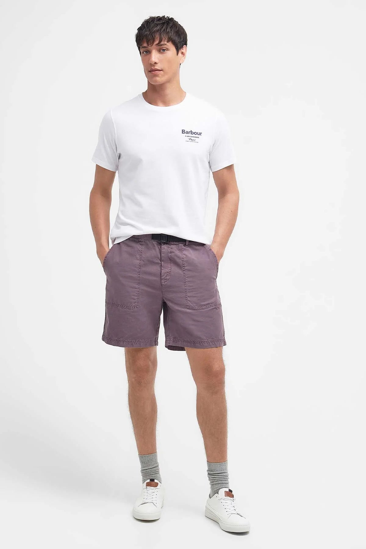 Grindle Shorts - PURPLE SLATE
