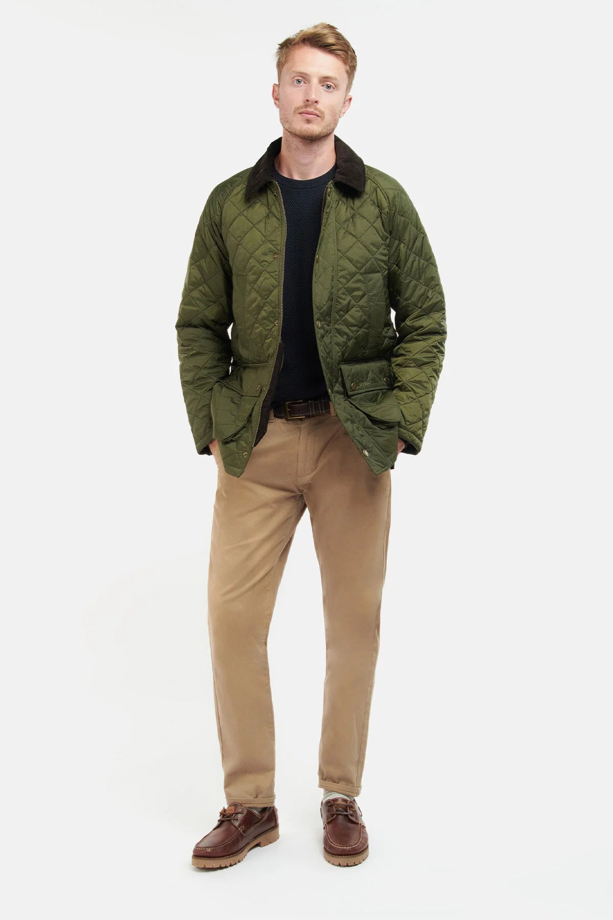 Ashby Quilted Jacket - OLIVE