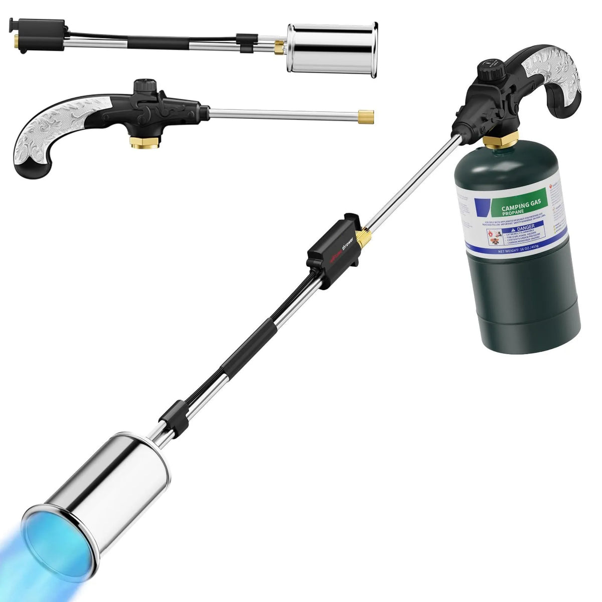 High Output Propane Weed Burner