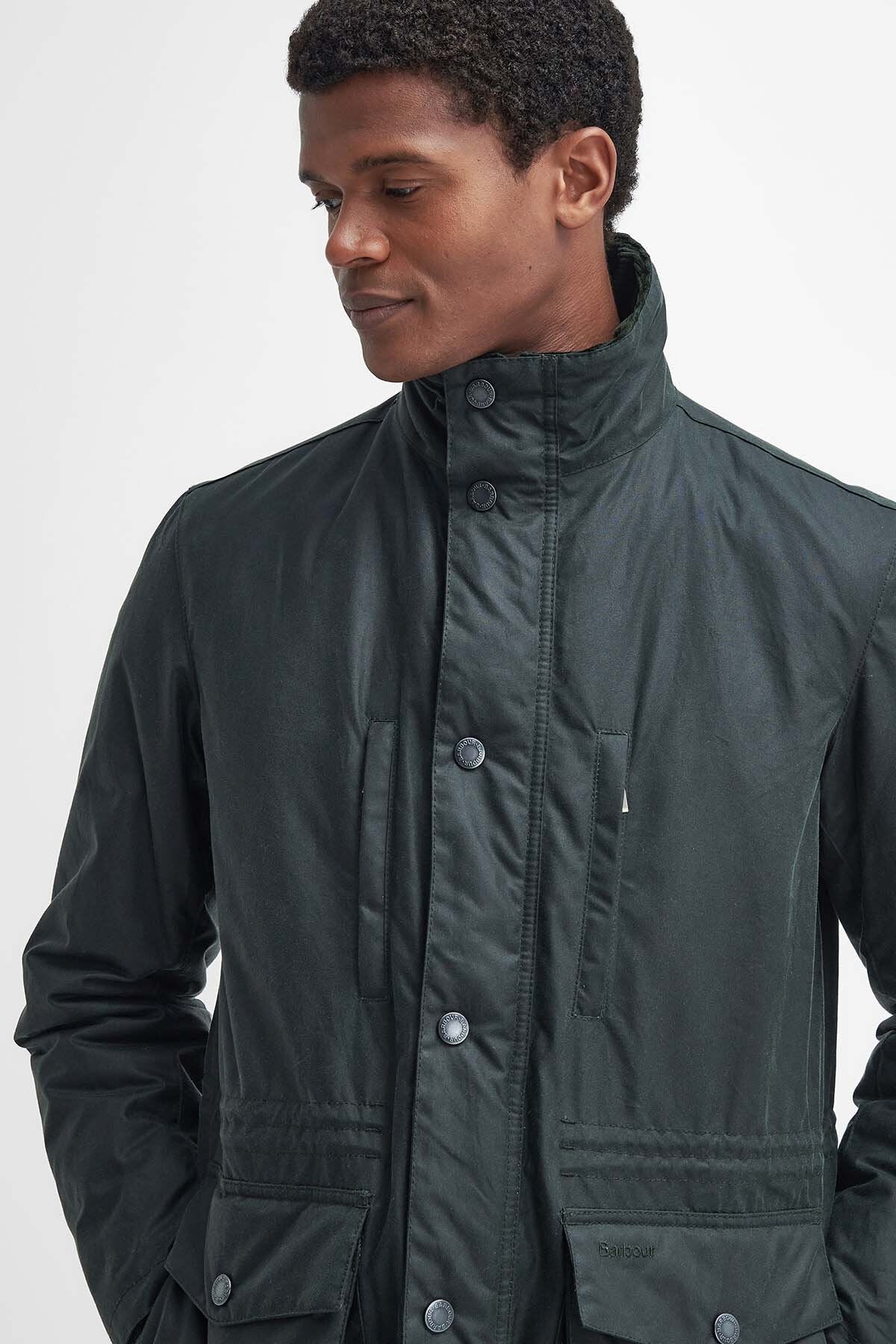 Falstone Waxed Jacket - SAGE