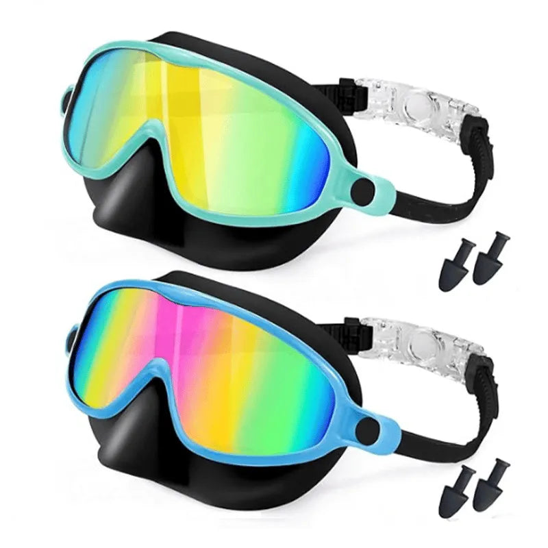 ⭐Swim Goggles with Nose Cover