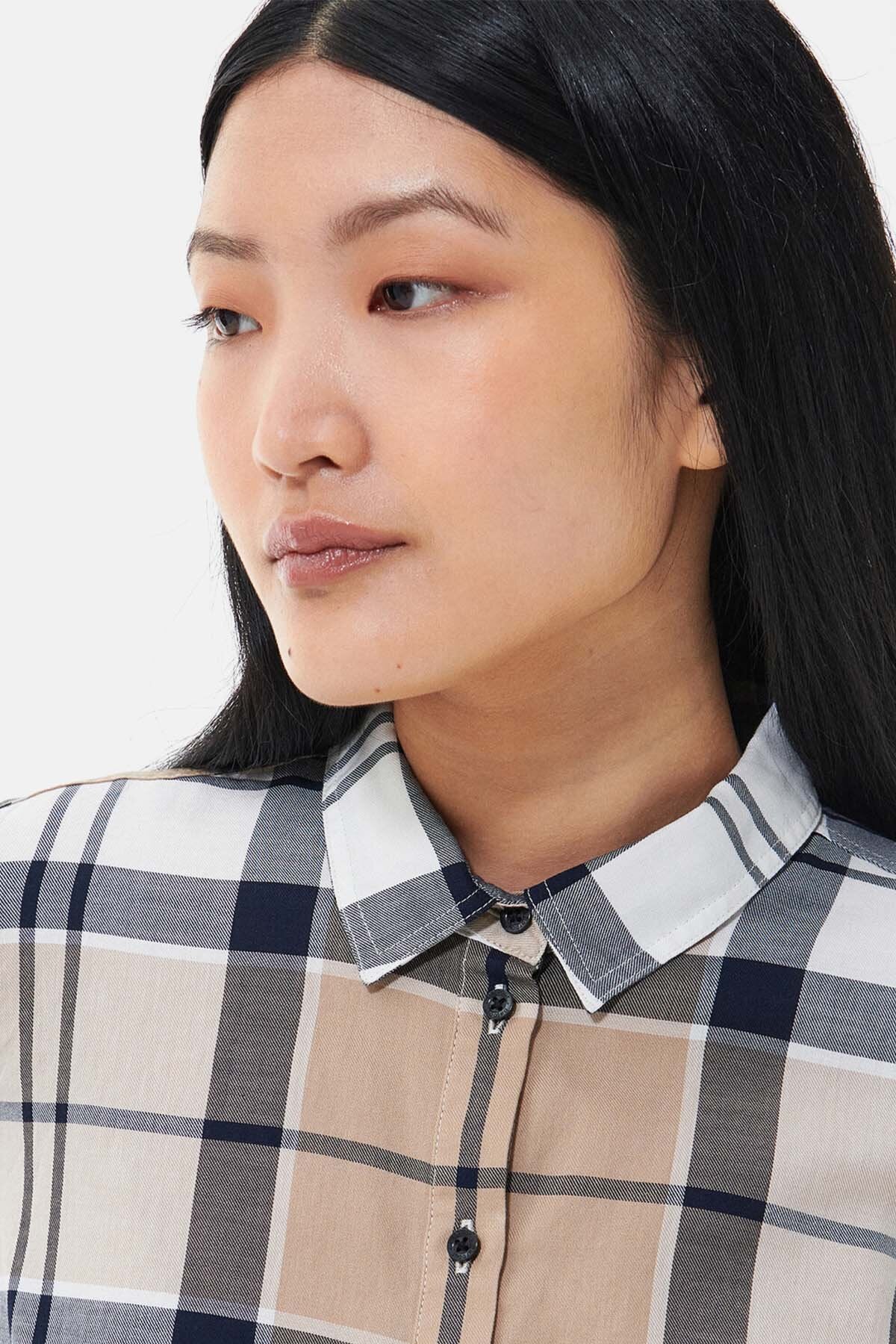 Bredon Shirt - FAWN TARTAN