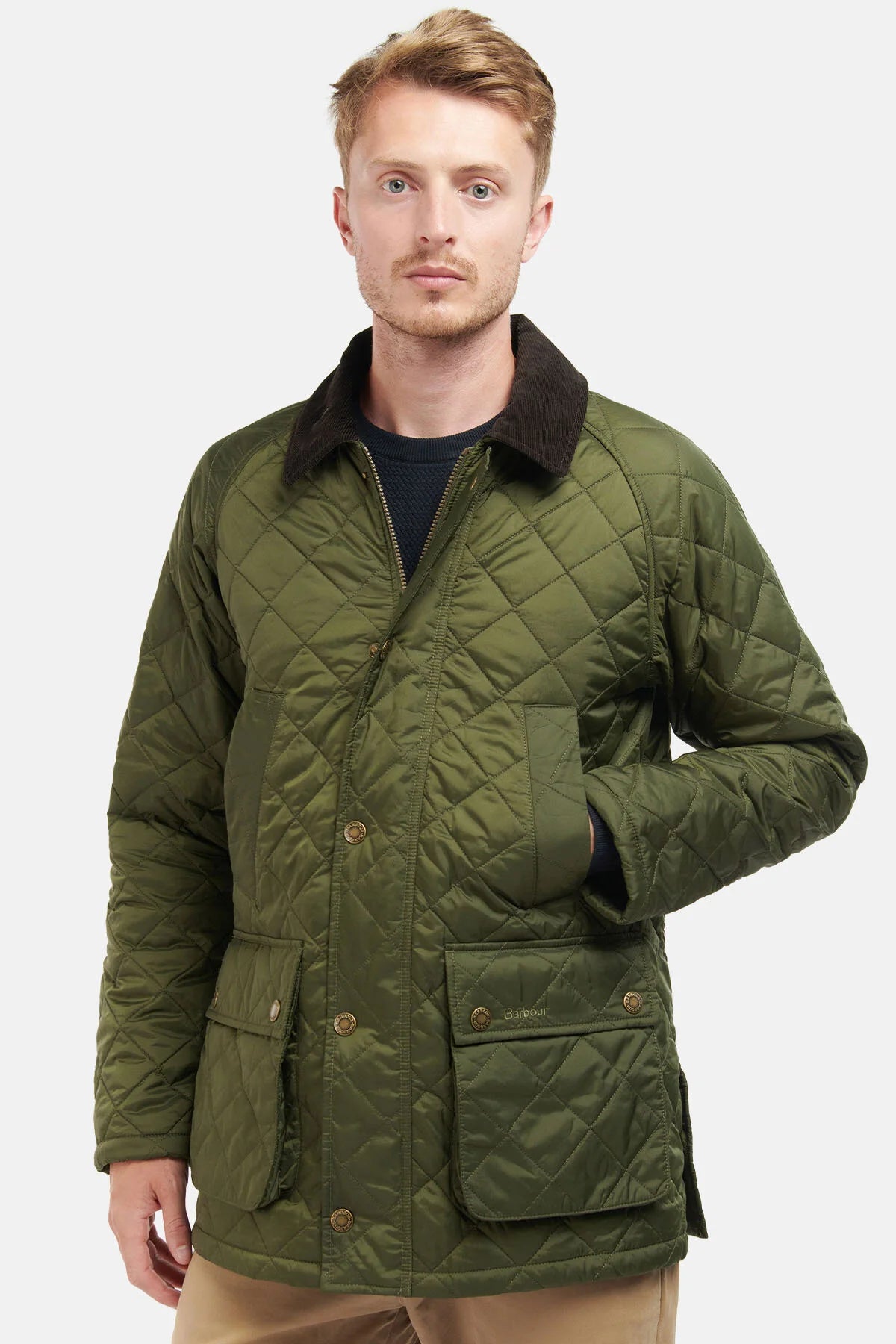 Ashby Quilted Jacket - OLIVE