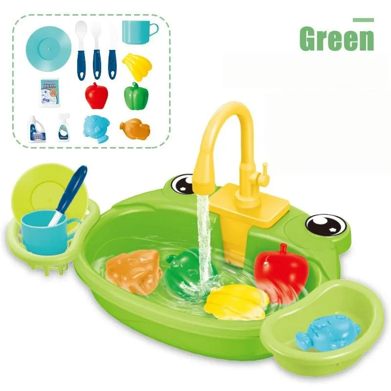 Animal Series Electric Kitchen Sink Toy