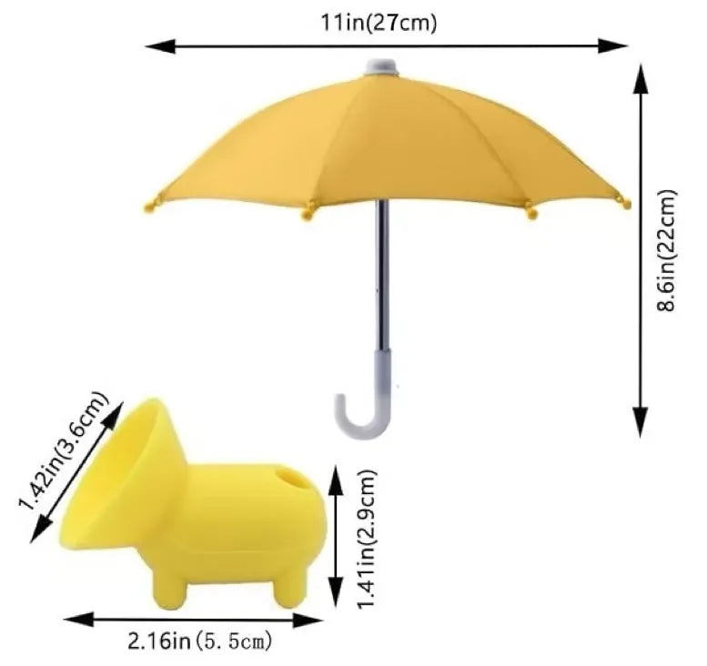 🍃Phone Umbrella Suction Cup Stand for Sun