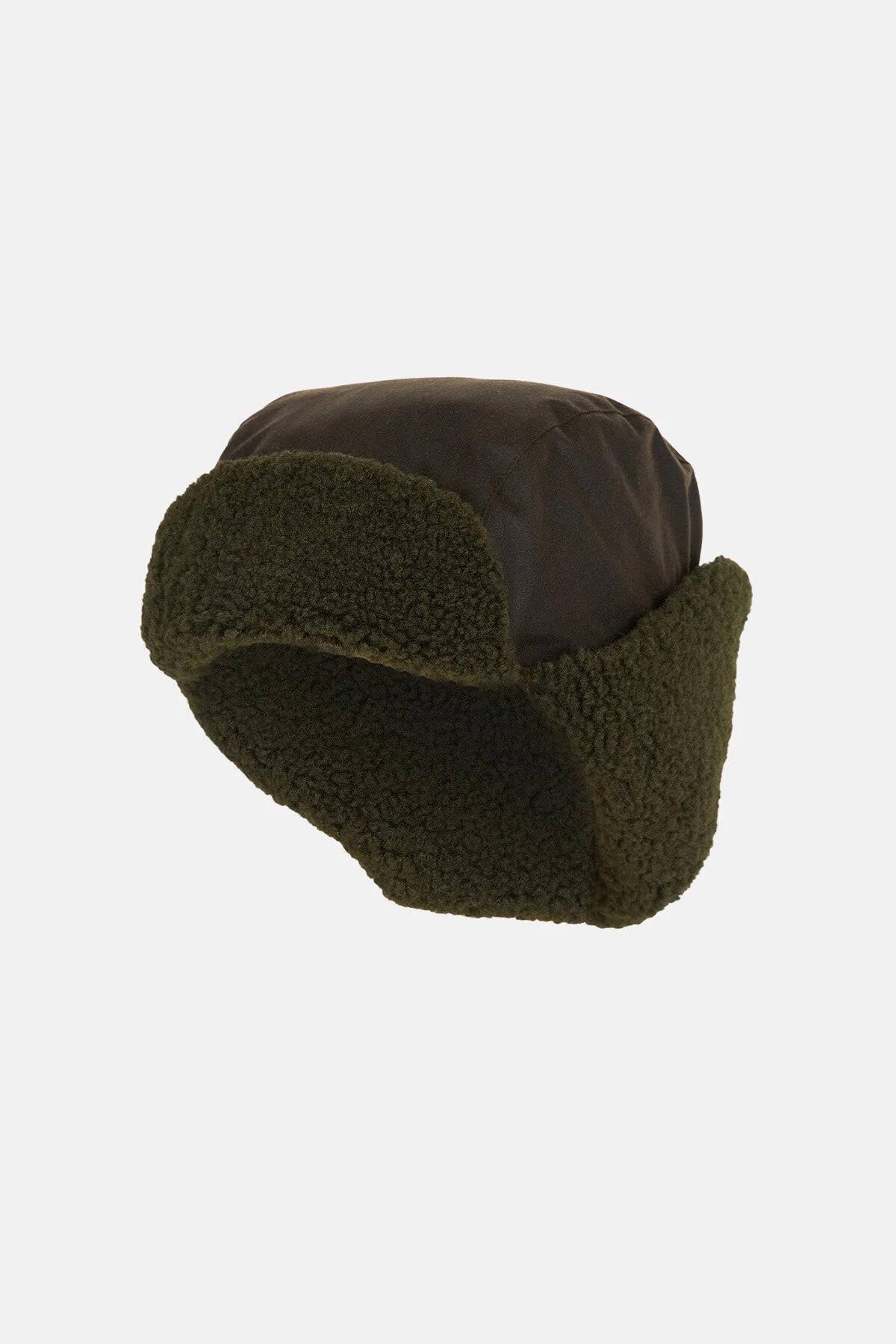 Waxed Cotton Hat - OLIVE
