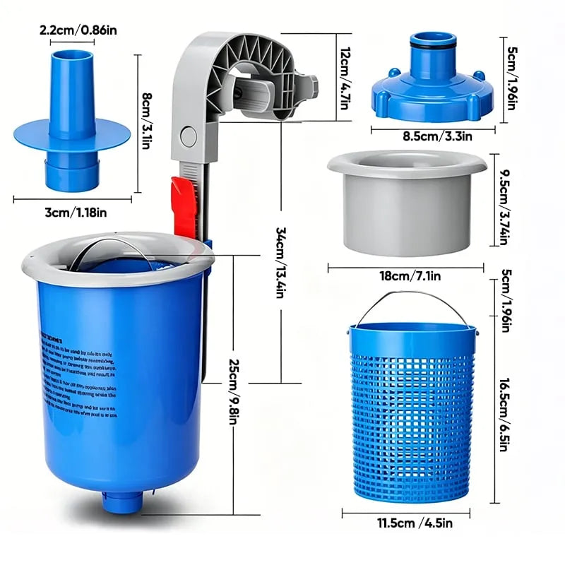 Wall Mount Above Ground Pool Skimmer💦