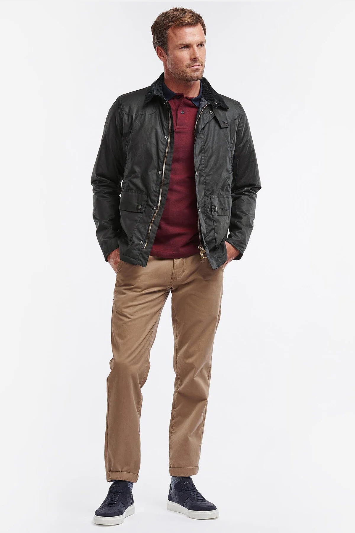 Reelin Wax Jacket - SAGE