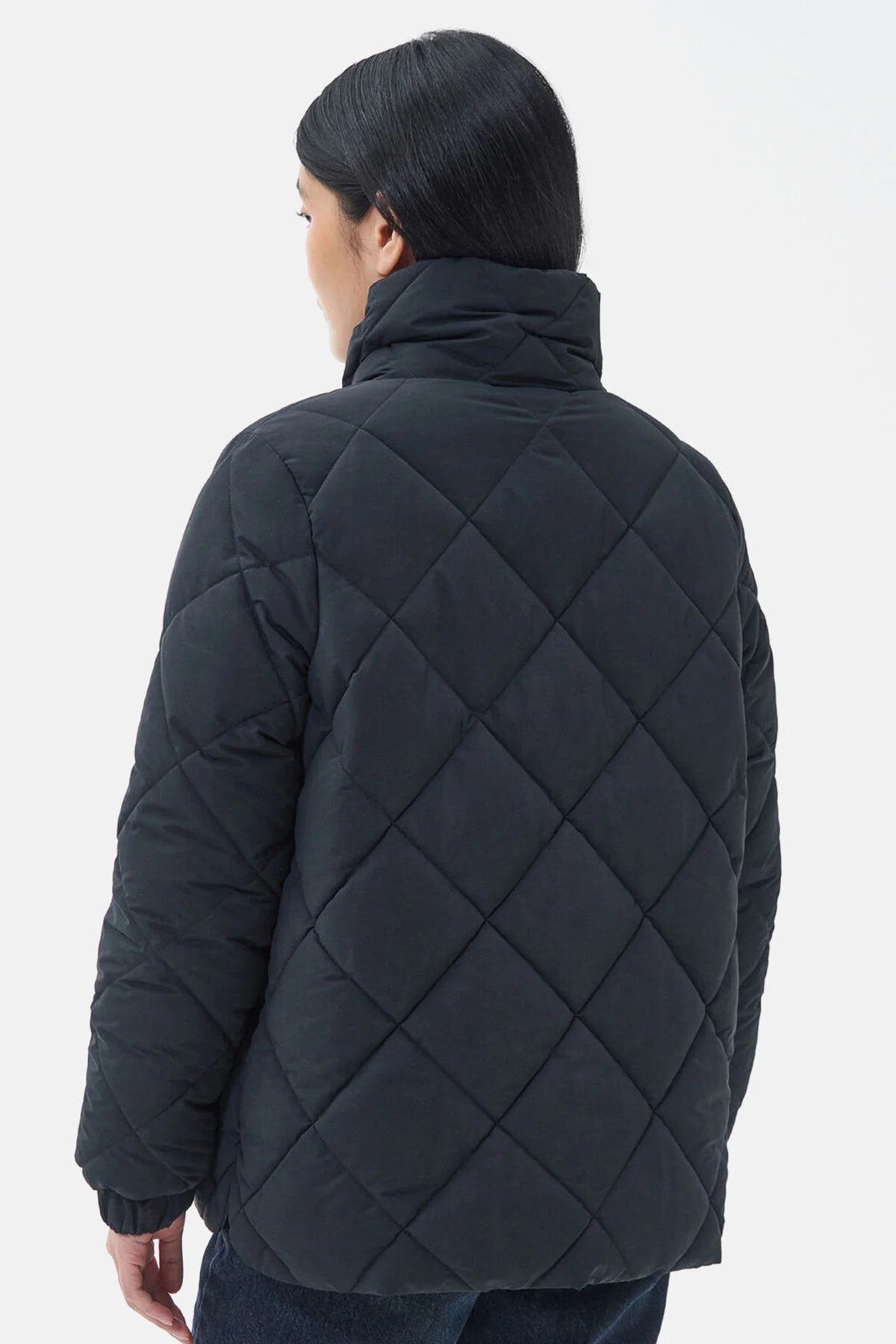 Reversible Hudswell Quilted Jacket - BLACK/BLACK/SAGE TAR