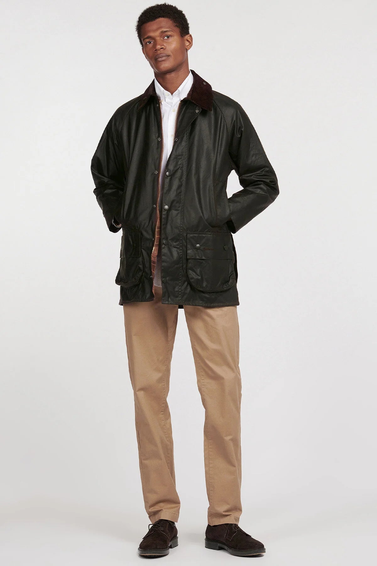 Beaufort Wax Jacket - SAGE