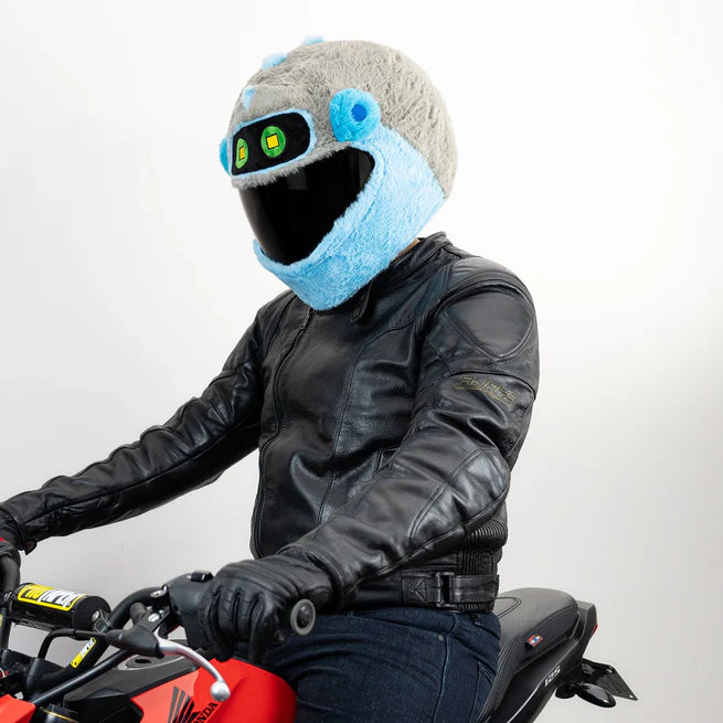 Motorcycle Helmet Cover - Robot